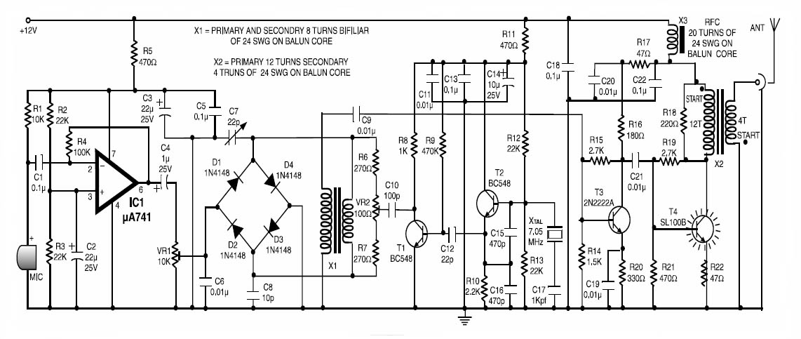 Figure 1211 : DSB AM Radio Transmitter DSB AM Radio Transmitter